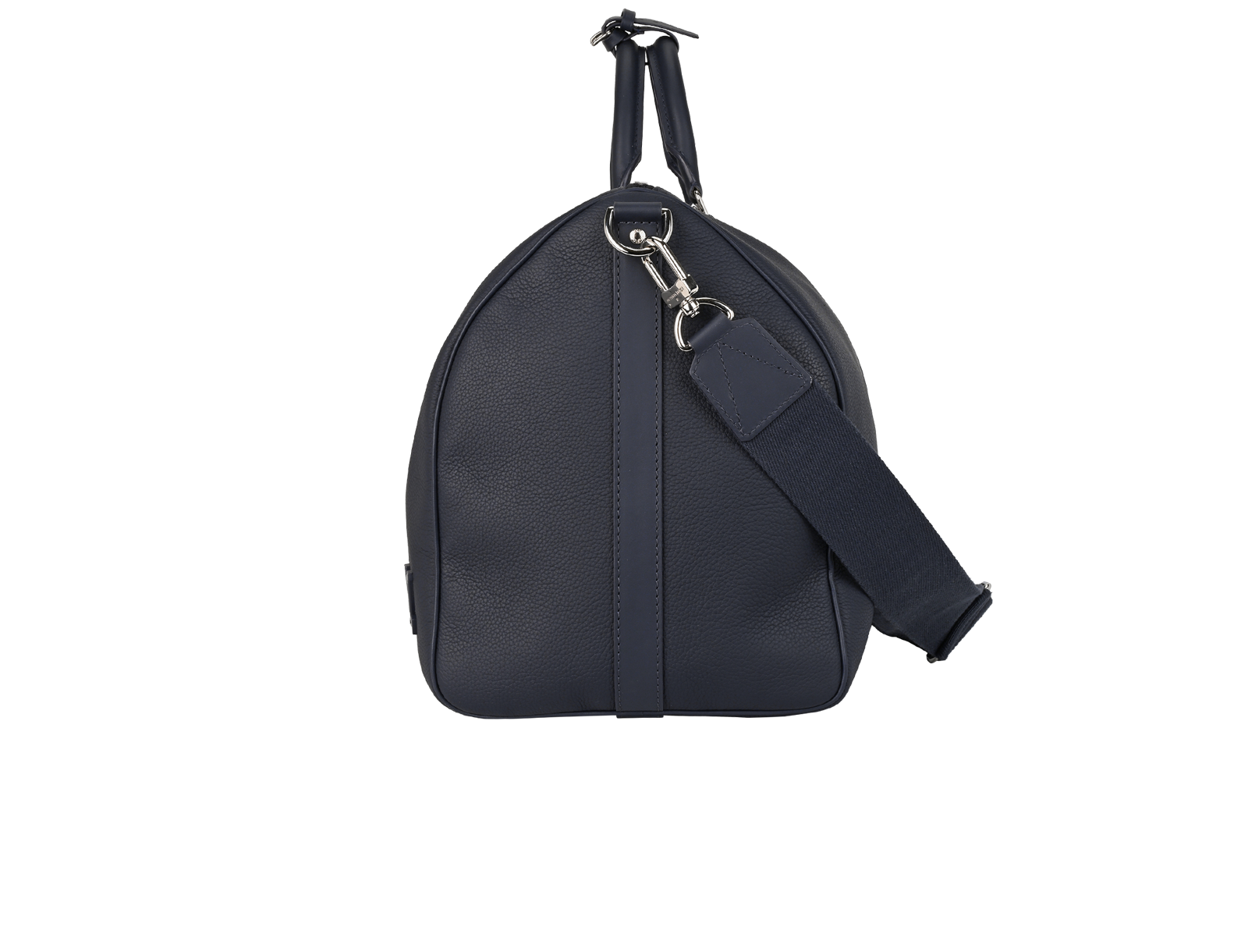 Keepall 50 Bandouliere, &pound;1,800, Blue, Leather, Bottom view